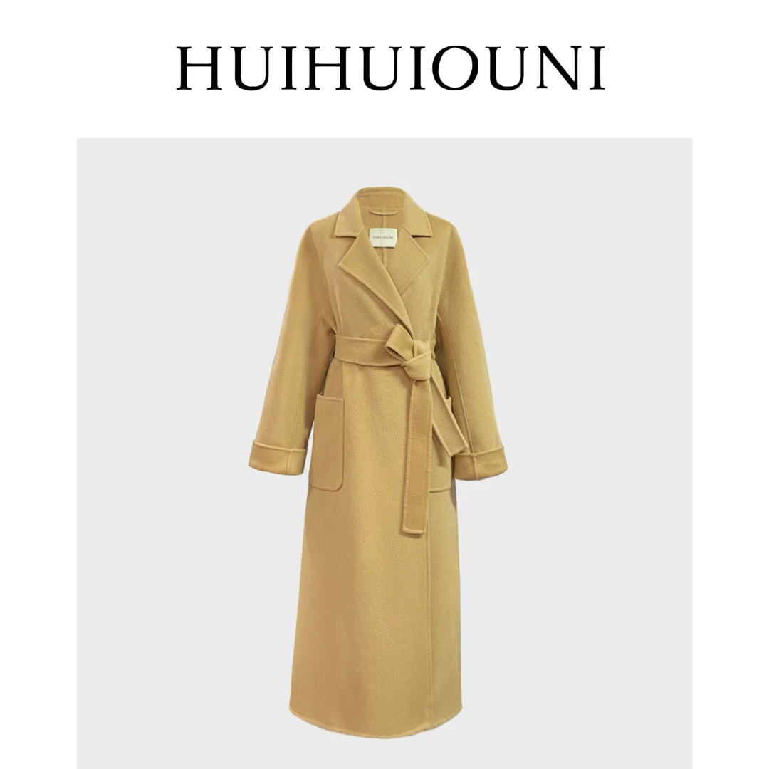 慧慧欧尼   抒写冬日氛围感  Designer设计师大口袋款绵羊毛大衣