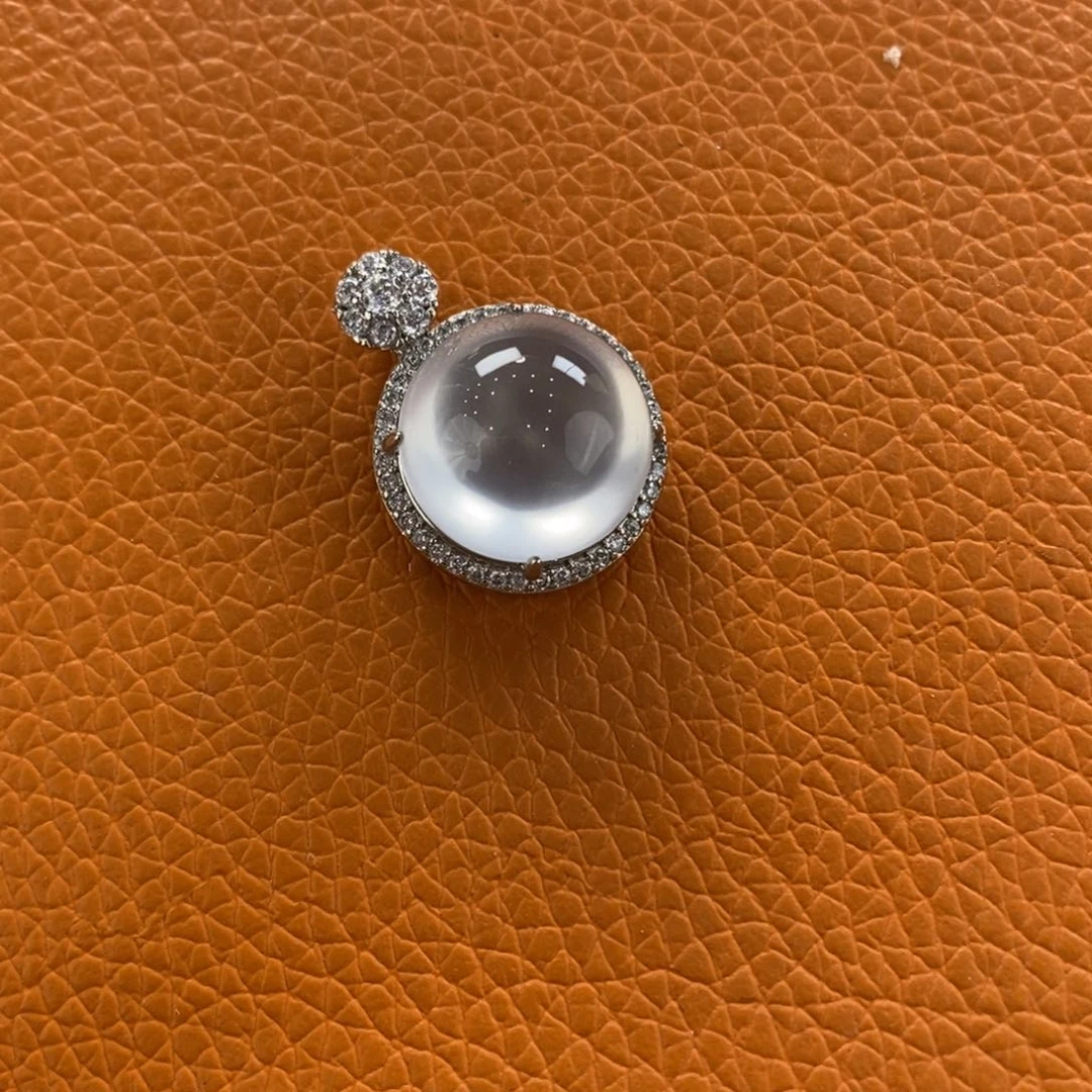 石英质玉合金吊坠(赠链)
