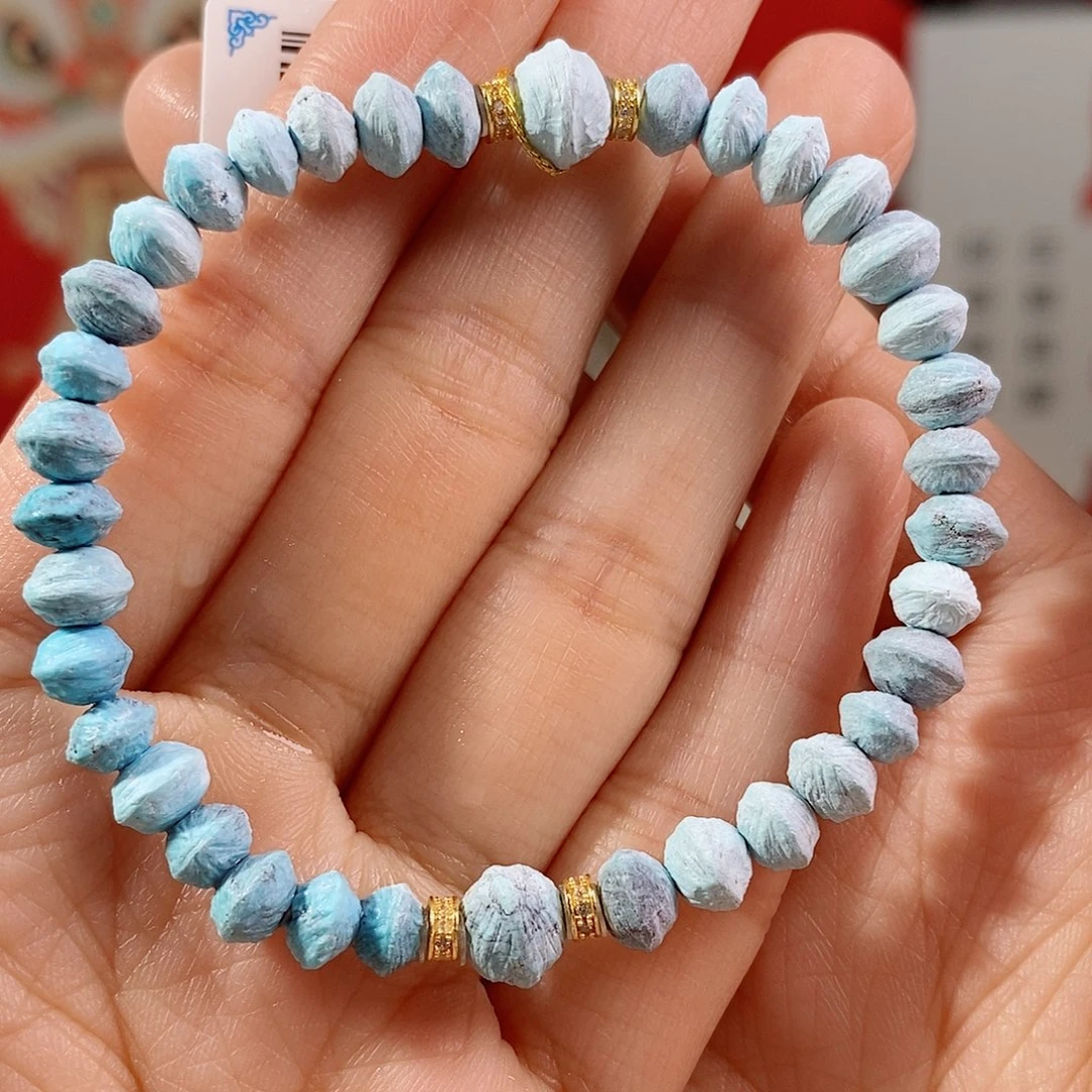 绿松石银S925镶嵌珠宝奇石