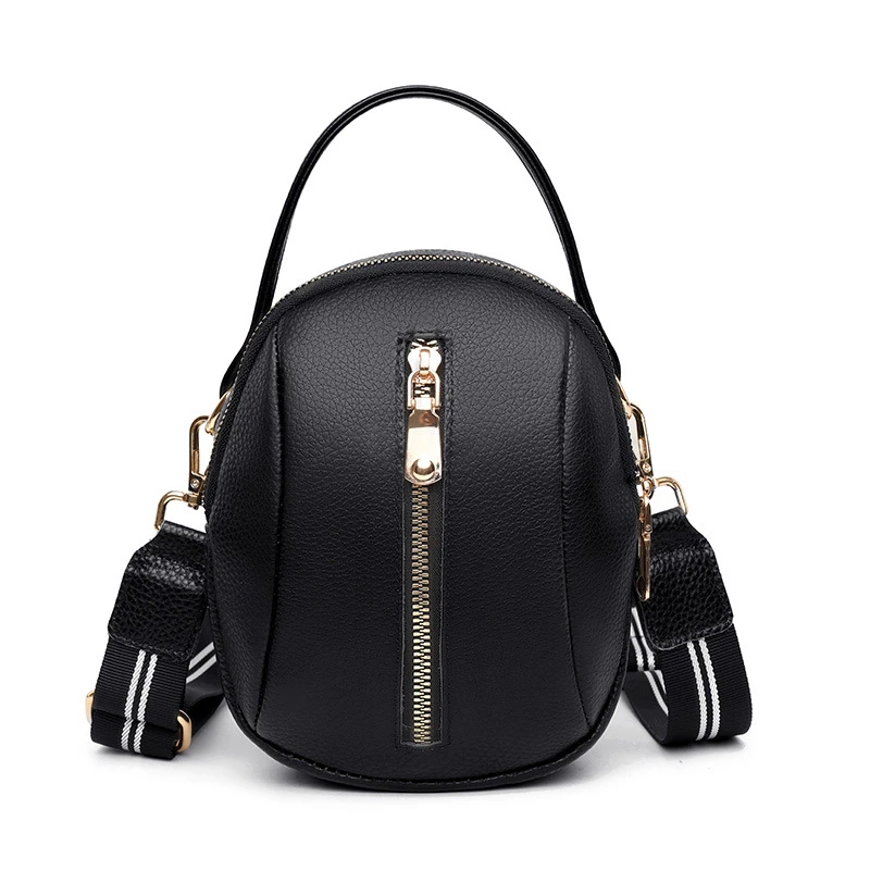 【头层牛皮】真皮女包单肩斜挎包球型挎包20602