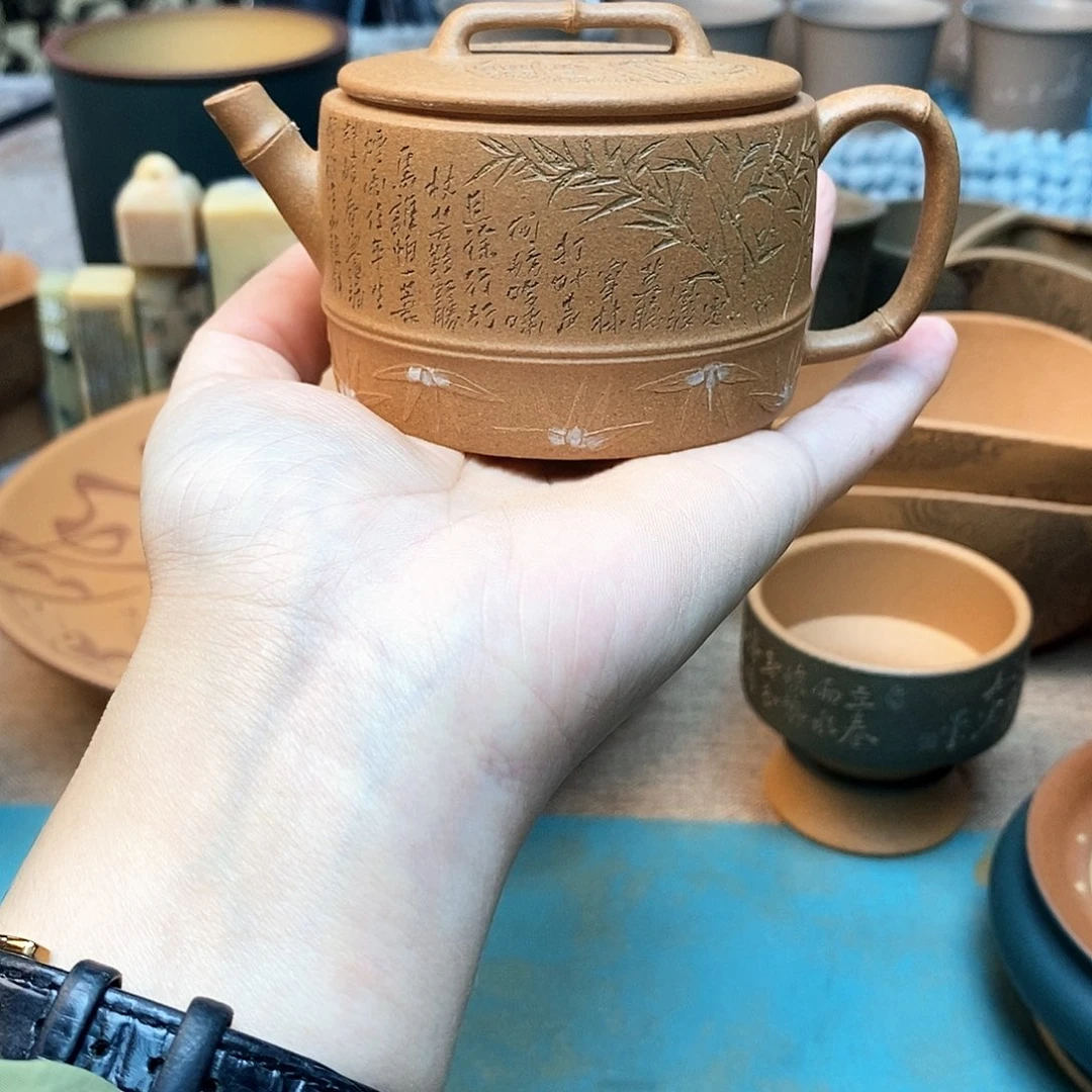 紫砂茶杯宜兴紫砂壶