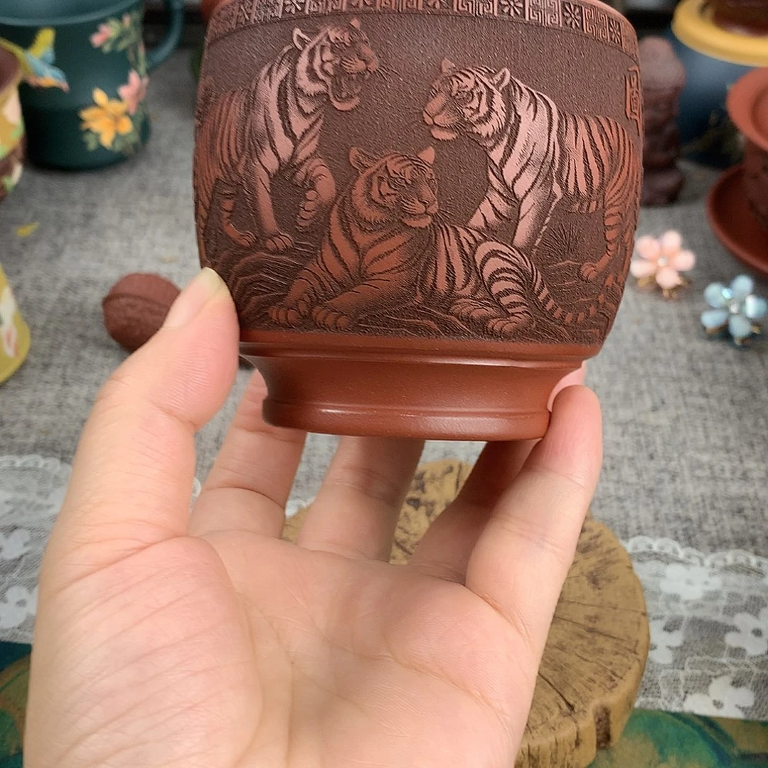 茶杯紫砂高端主人杯