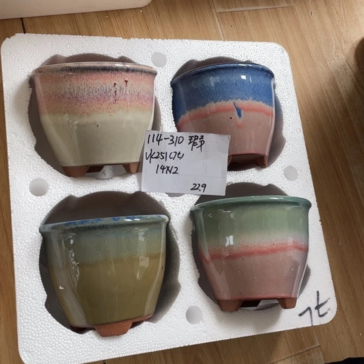 粗陶多肉花盆微瑕310