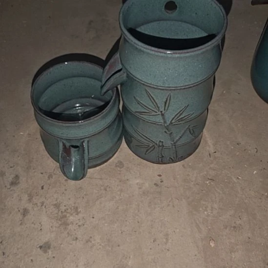 【闪购商品】绿色两个瑕疵竹节