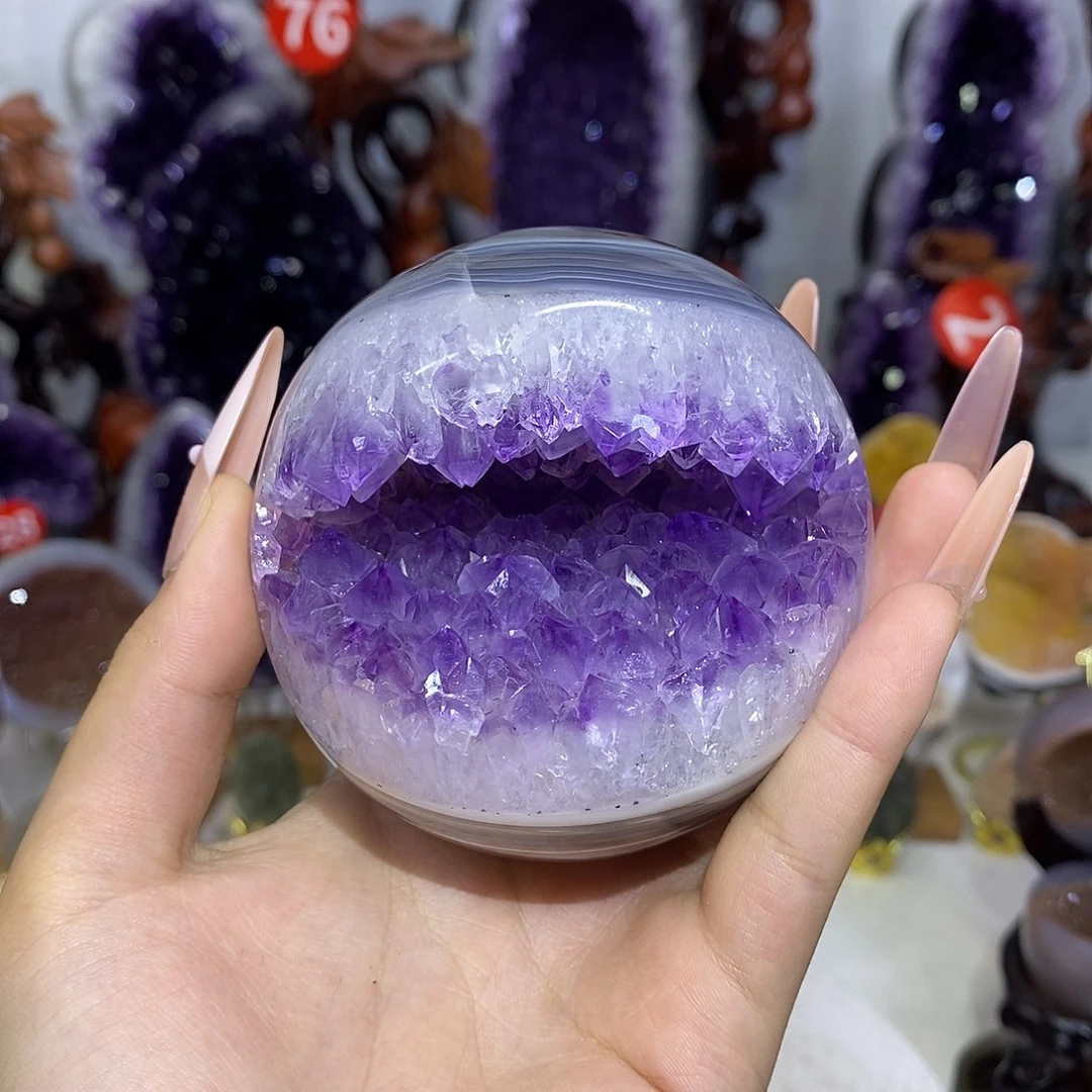 紫晶大型摆件（非配饰）未镶嵌