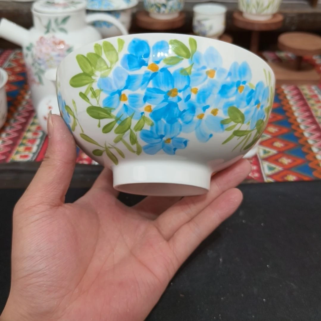 摆件景德镇手工手绘高温瓷器