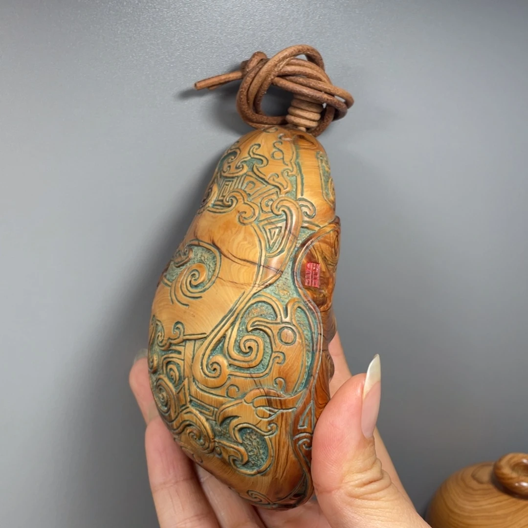 太行崖柏龙凤呈祥成非作