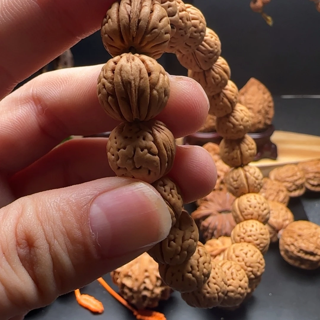 核桃桃核小磨盘皮质不错