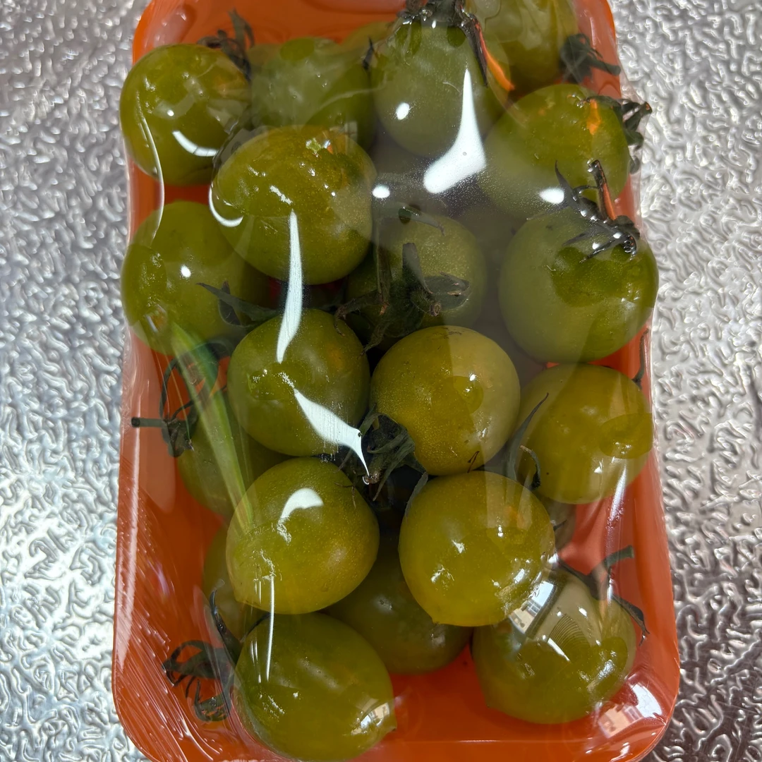千禧沁甜蜜绿番茄小番茄500g新鲜番茄同城配绿色樱桃小番茄广东省