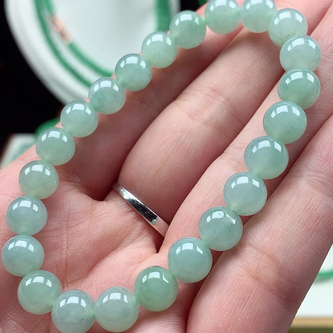 未镶嵌手链翡翠翡翠