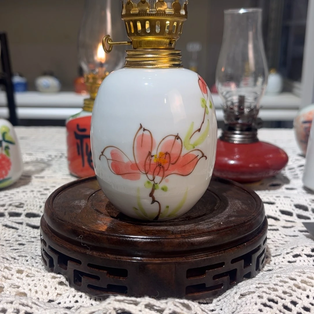 摆件景德镇陶瓷手工香薰灯