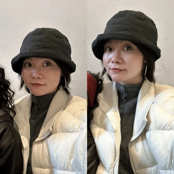 2025秋帽短檐渔夫帽女帽子秋冬女士包头时尚水桶帽小众日系盆帽