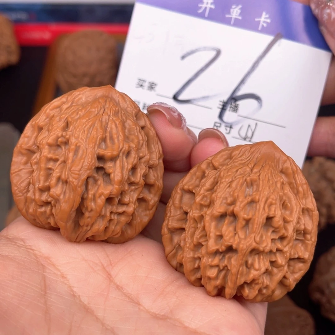 桃核吊坠虎头41+尺寸y