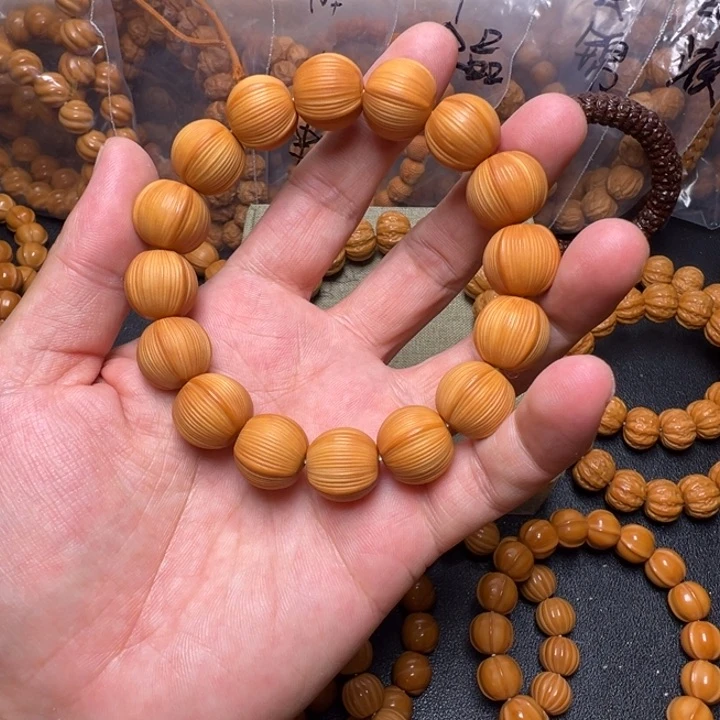 猴头核桃手串大鲨鱼拉丝15