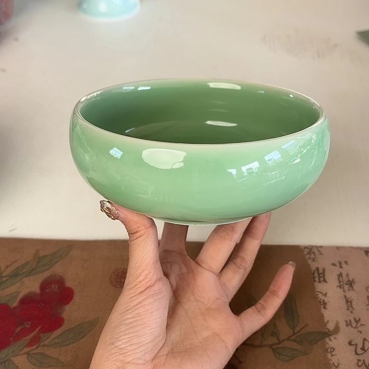 龙泉云间青瓷小米茶器