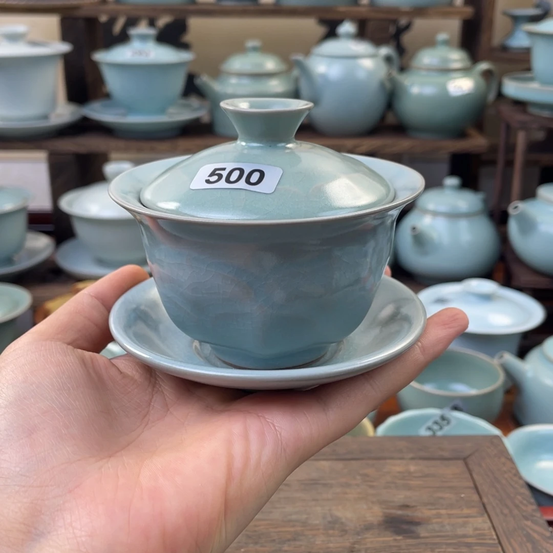 仿古500号两掺盖碗………&