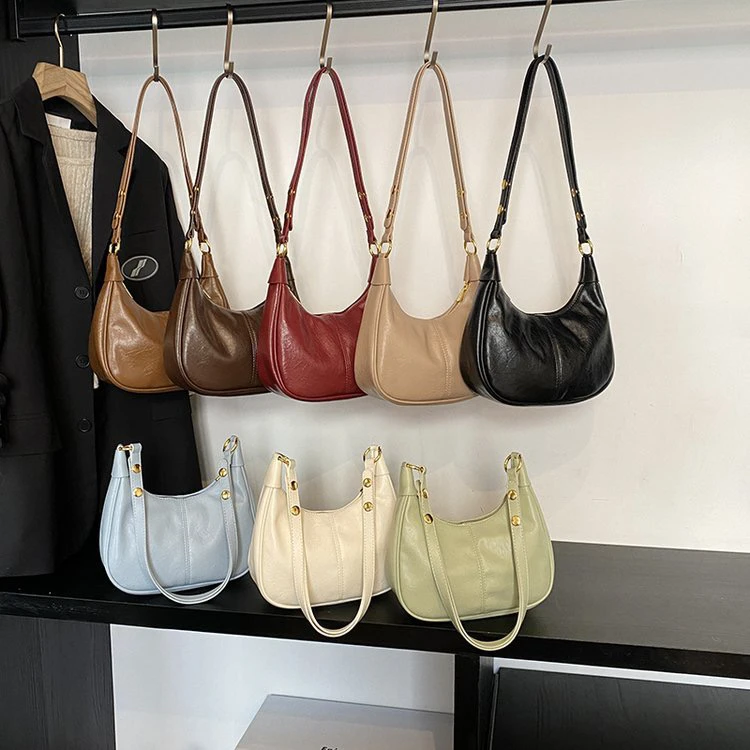 今年流行包包女2024新款时尚高级感洋气单肩腋下包复古百搭斜挎包