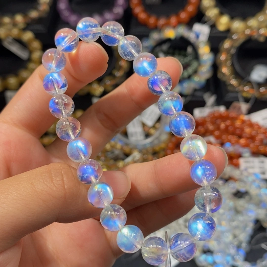 手链月光石未镶嵌SC5010#. 8.2mm