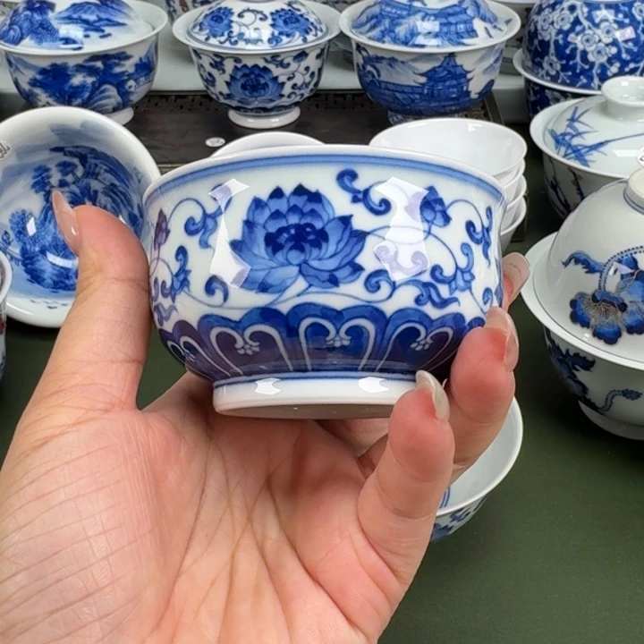 景德镇纯手工手绘茶器蒙蒙