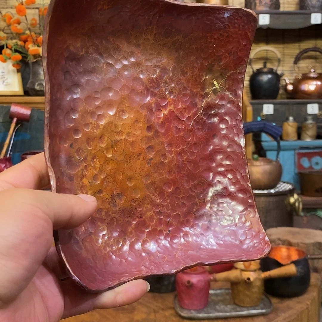青****今语择物 紫铜方盘