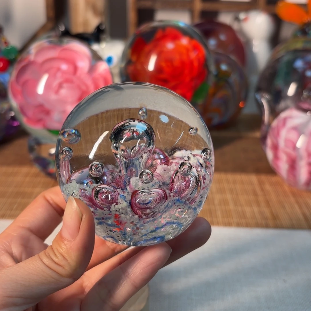 手工艺品琉璃微瑕