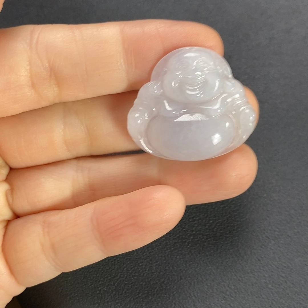 翡翠未镶嵌颈饰佛公