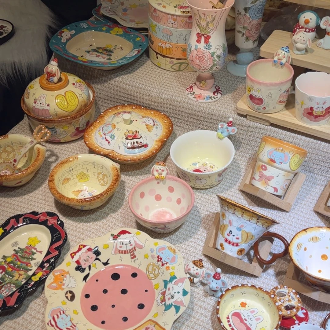 瓷片8814一起逛集市啦