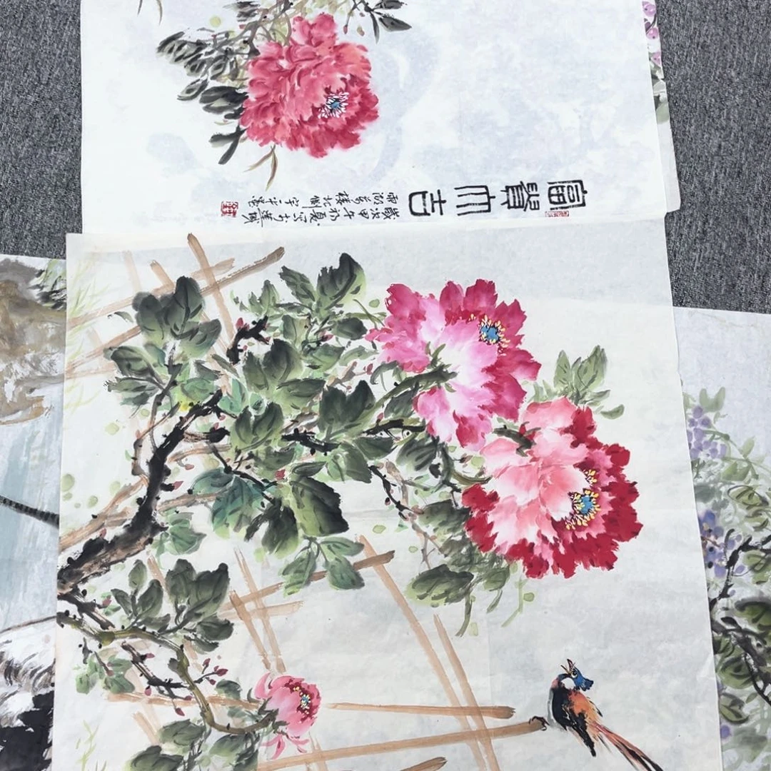 国画蛇*宝绘画艺术作品68.68