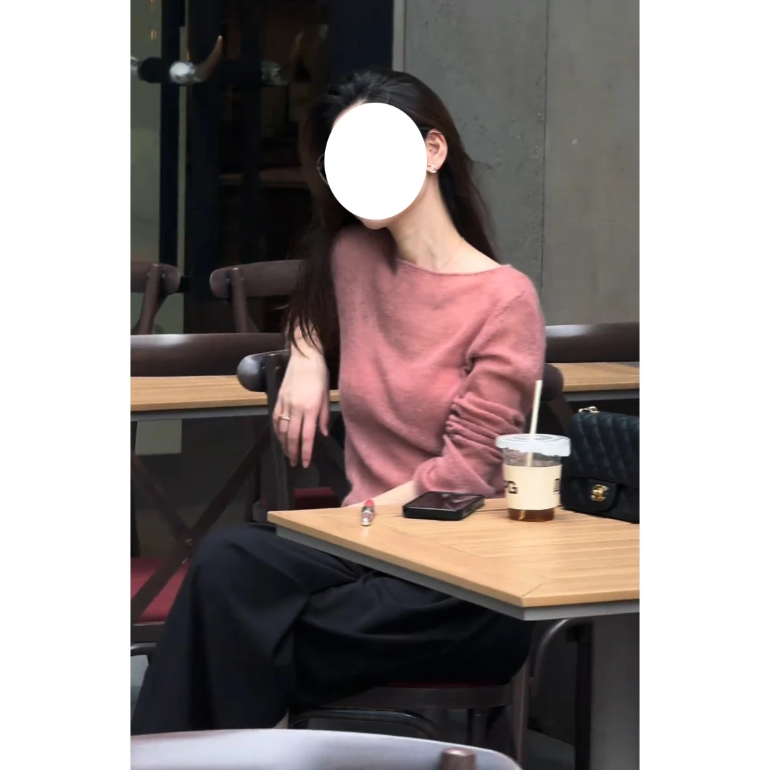 MARIE.COCO法式文艺高级气质温柔舒适长袖针织毛衣秋季休闲裤套装