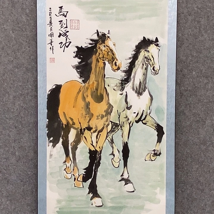 国画刘国华手绘作品111