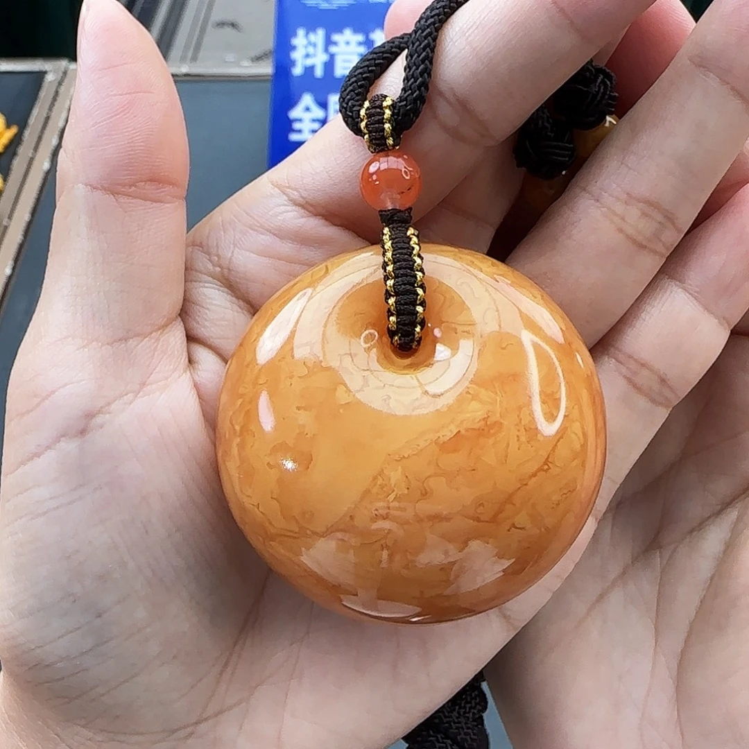 手链琥珀未镶嵌吊坠