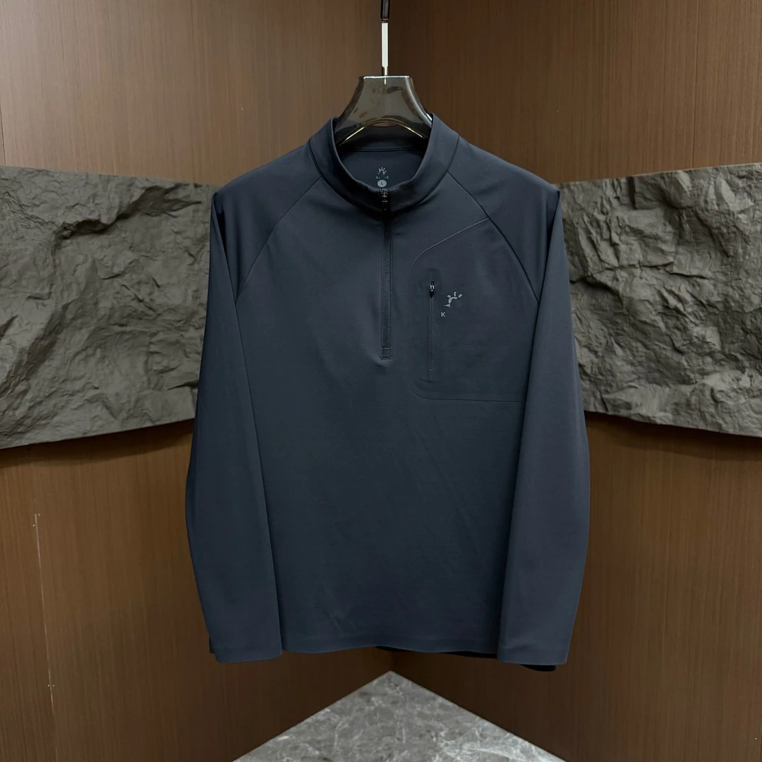 1252冬季新款打底衫户外无痕加绒保暖长袖T恤