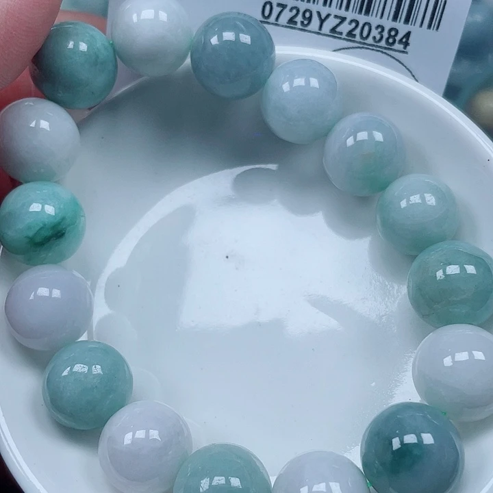 翡翠足银镀金镶嵌吊坠(不含链)