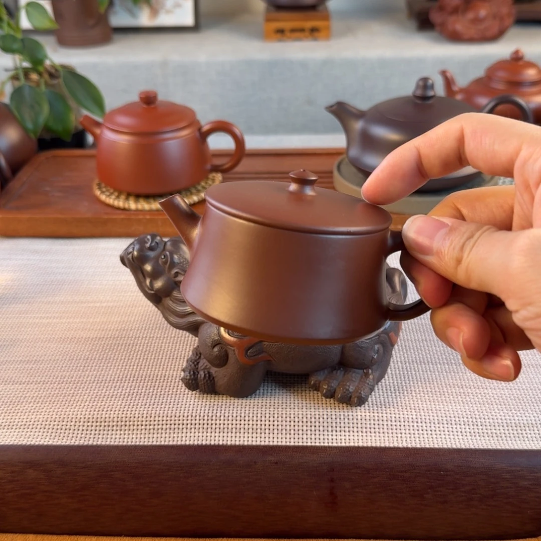 茶壶紫砂紫砂紫砂紫砂紫砂鸿运当头