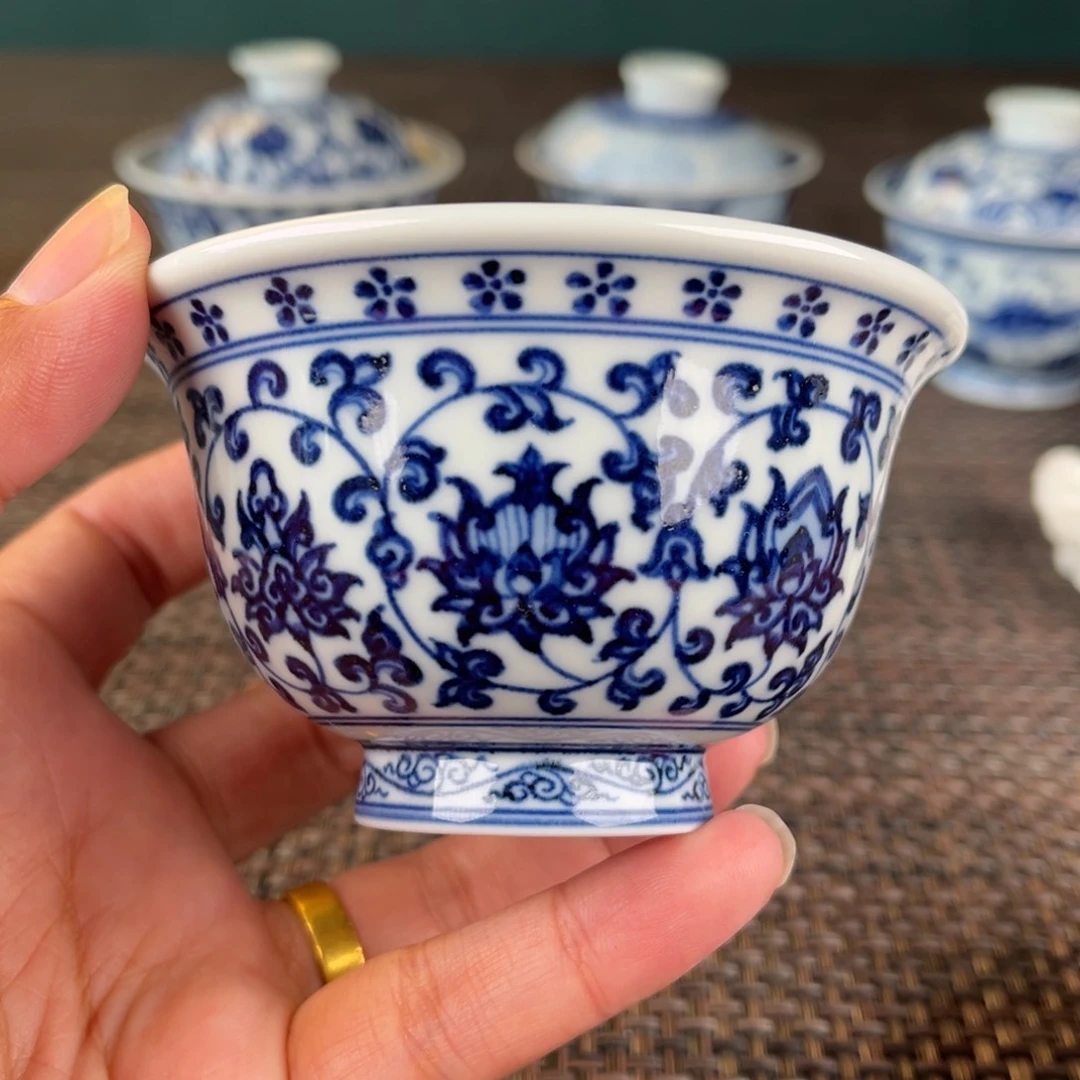 瓷片景德镇陶瓷杯子