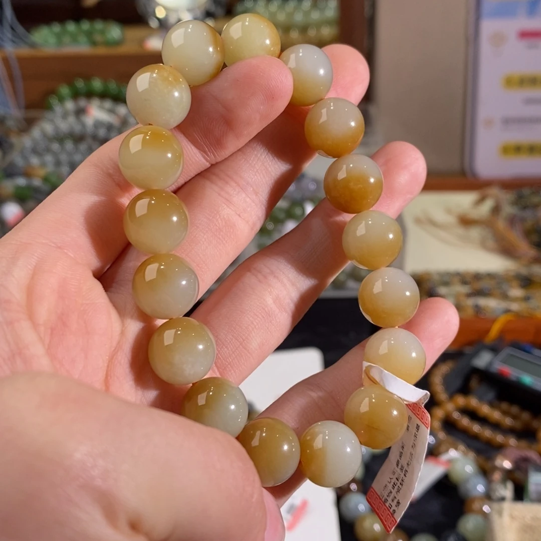 和田玉手链未镶嵌