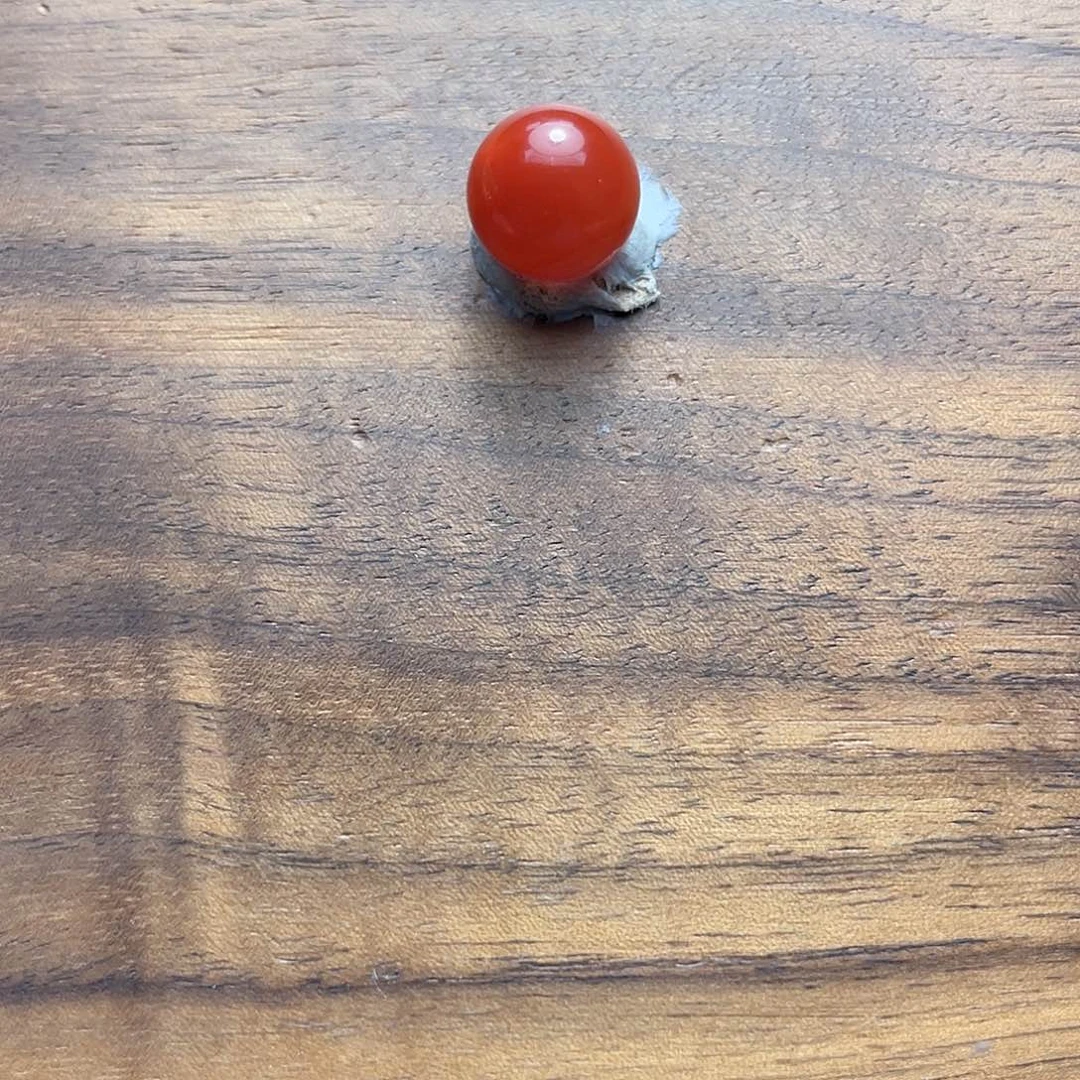 南红玛瑙10.0锦红圆珠未镶嵌孤*瘾