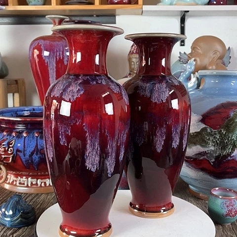 瓷片阿*丁神垕镇钧瓷艺术