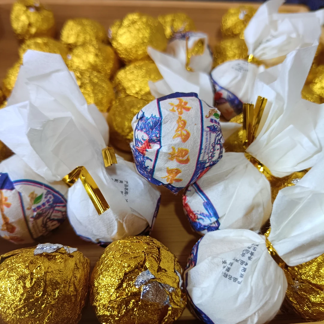 2024年冰岛地界古树春茶8克龙珠——22颗一份