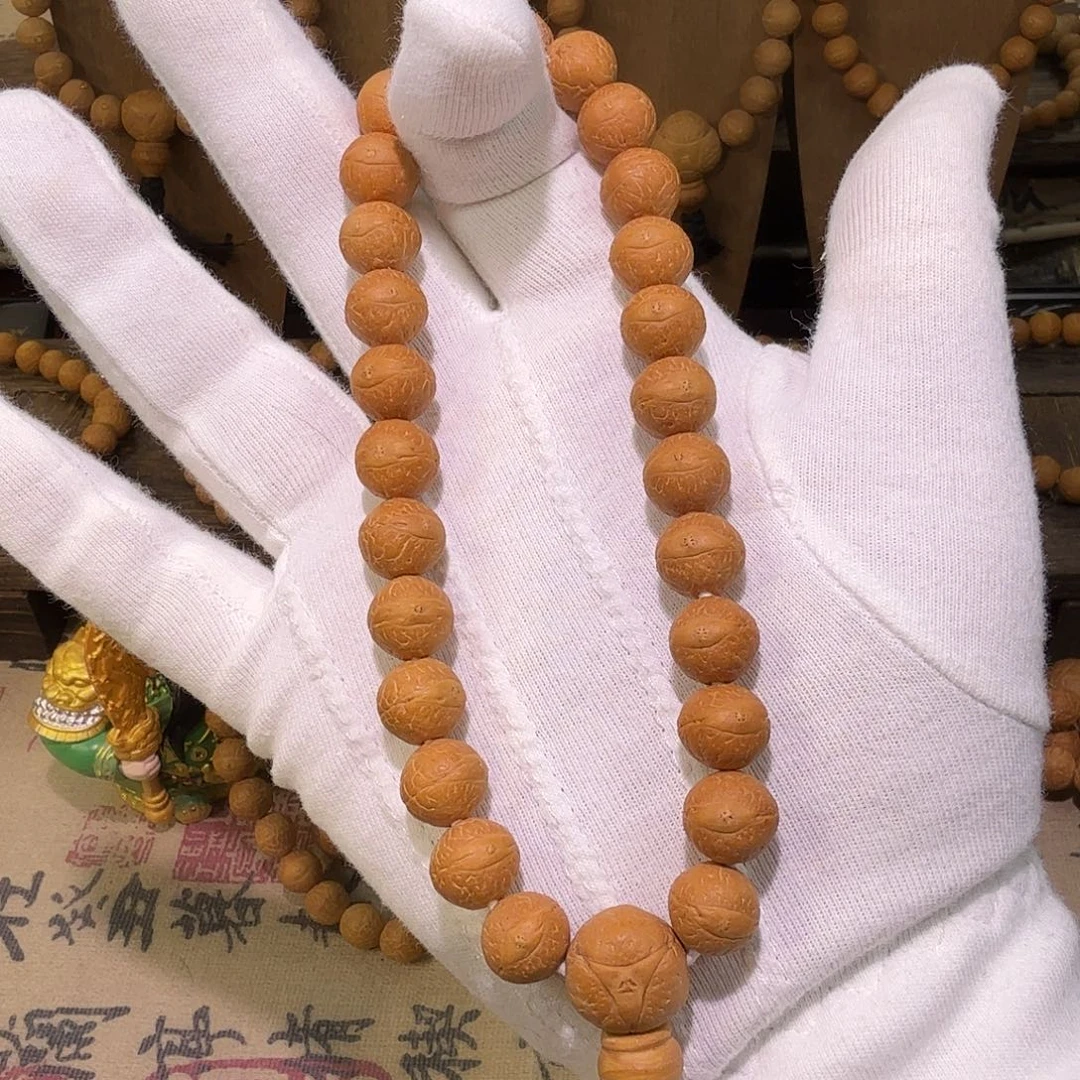 凤眼菩提手串老树厚皮12mm