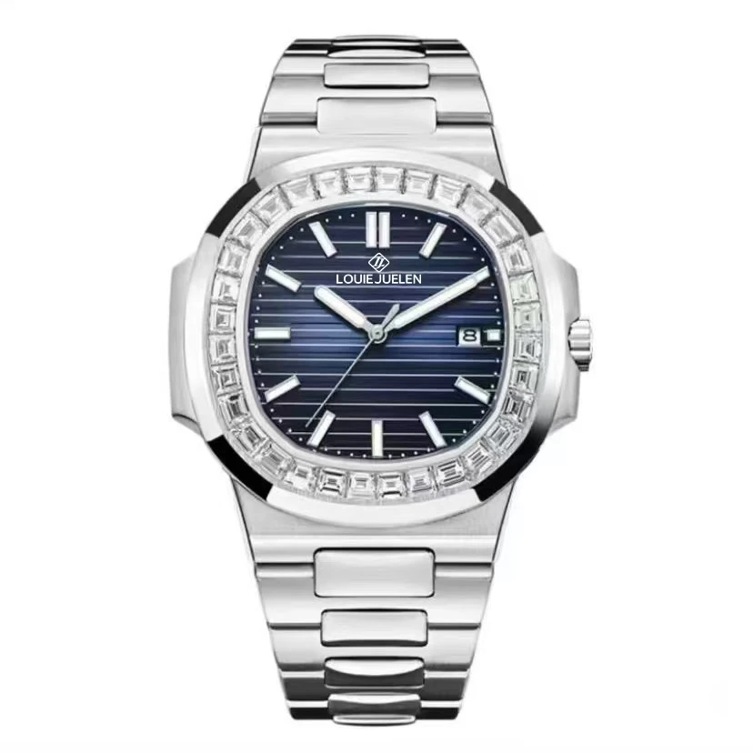【张总专属】瑞士LOUIEJUELEN鹦鹉螺9493男士百搭经典腕表 D