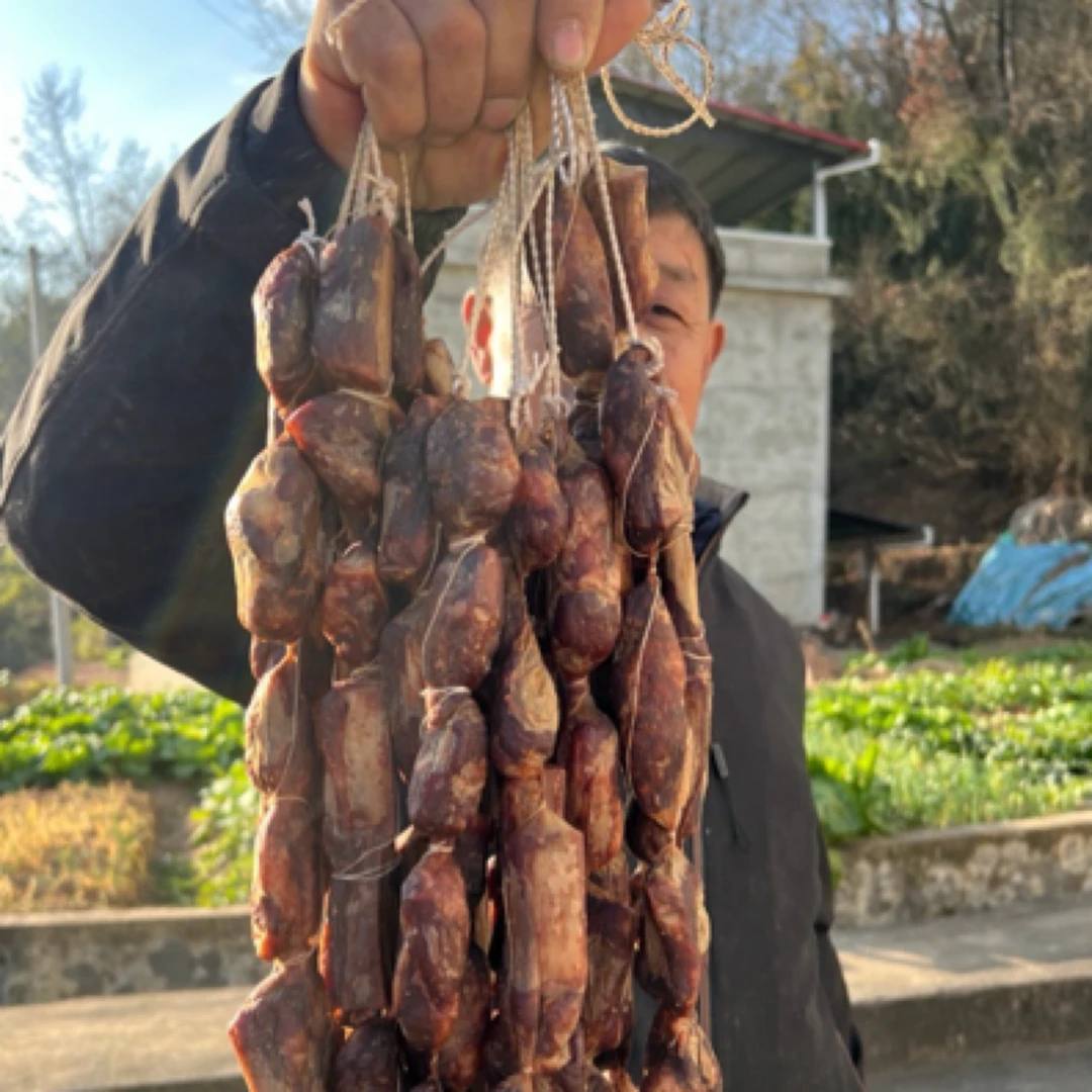 四川特产烟熏麻辣排骨香肠地道川味