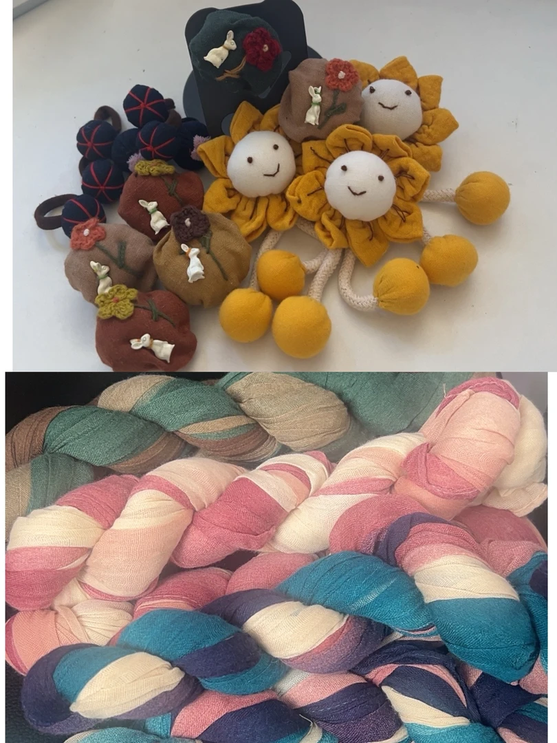 图内随机发一种  向日葵晴天娃娃/多彩丝巾等