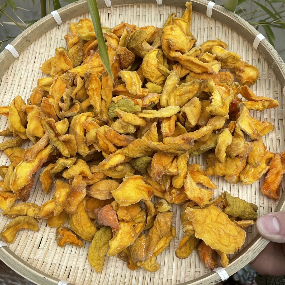 云南农家黄桃干零食果干即食酸酸甜甜