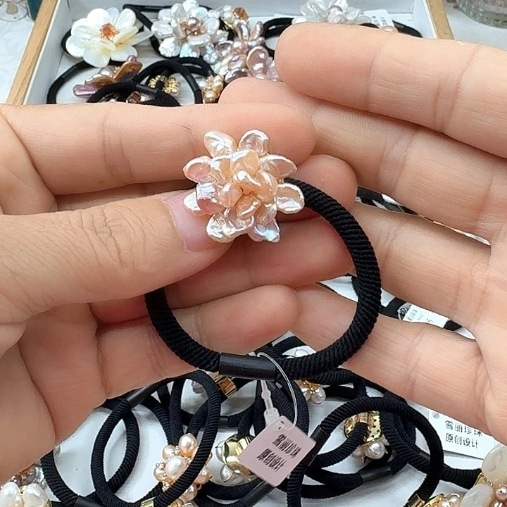 未镶嵌发饰淡水珍珠