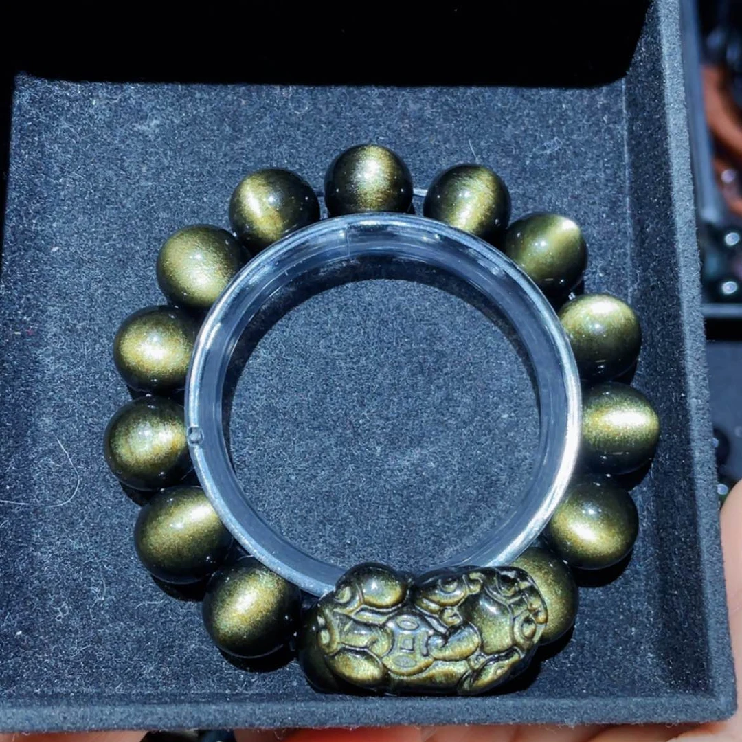 【闪购商品】黑曜岩手链未镶嵌雅**境