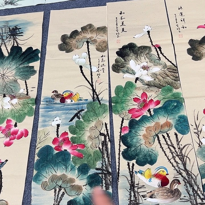 国画纯手绘作品图
