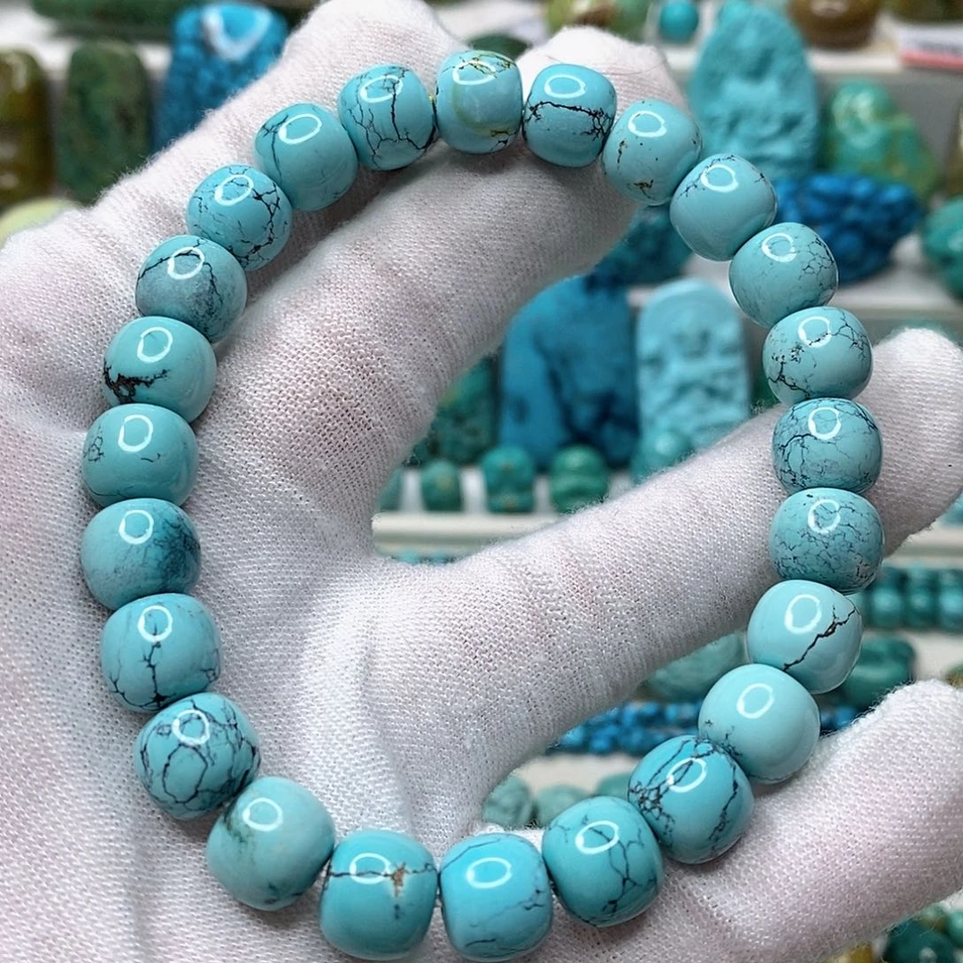 绿松石未镶嵌天然原矿 地大质检