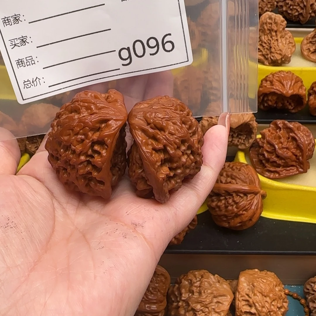 撒***拉把件桃核文玩的好