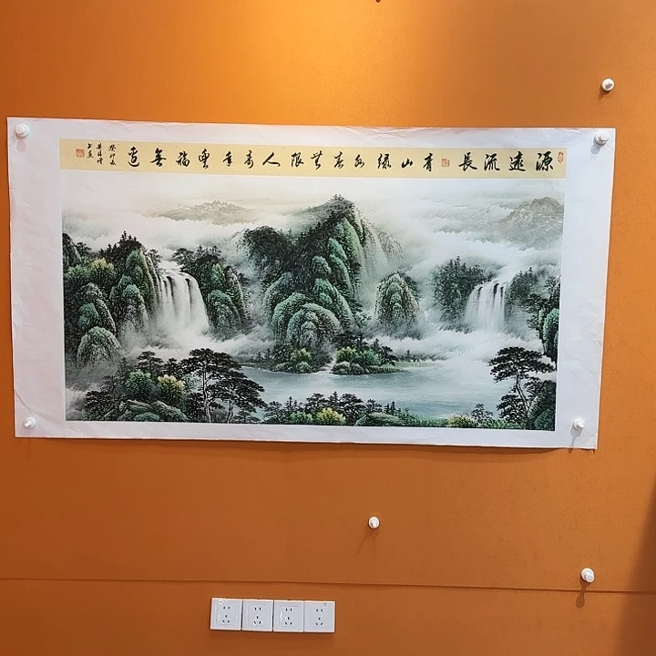 国画书法作品多次参加